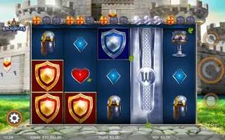 The Quest for Excalibucks – Feature in play