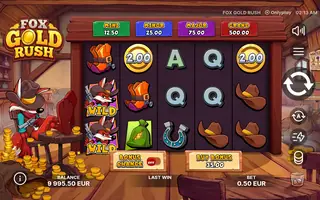Fox Gold Rush – Feature in play