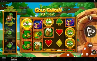 Leprechaun’s Gold Garden – Winning spin