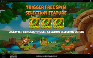Leprechaun’s Gold Garden – Game rules