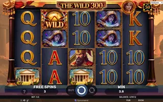The Wild 300 – Free spins