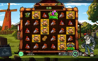 Howl N’ Huff – Feature in play