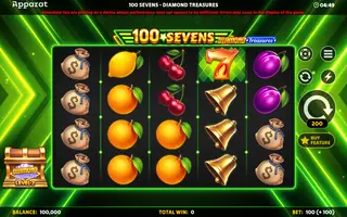 100 Sevens – Diamond Treasures – Base game