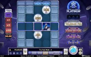 Throne of Elements: Platinum – Bonus round