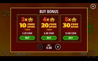 Extreme Heat 7s – Bonus buy