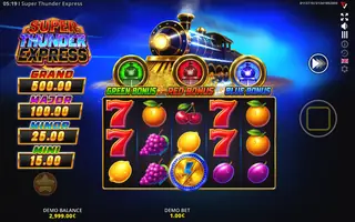 Super Thunder Express – Base game