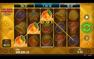 Golden Crown Extreme Booster – Winning spin