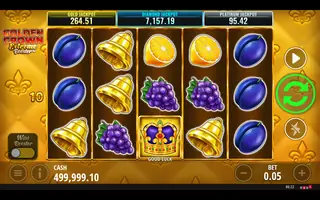 Golden Crown Extreme Booster – Feature in play