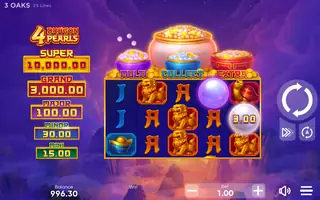 4 Dragon Pearls – Feature in play