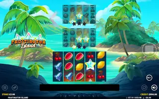Fruitinator Island – Feature in play