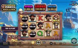 Plundering Pirates Hold And Win – Feature in play