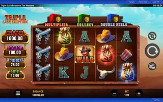 Triple Cash Eruption The Western – Base game