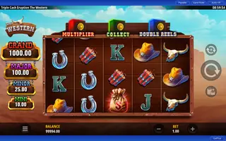 Triple Cash Eruption The Western – Base game