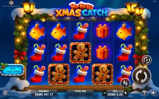 Xo Ho Ho Xmas Catch – Feature in play