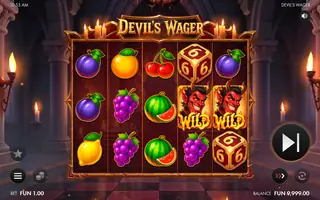 Devil’s Wager – Feature in play