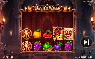 Devil’s Wager – Feature in play