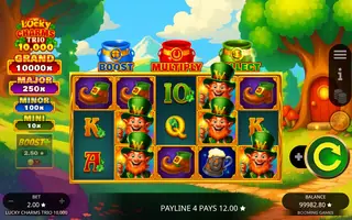 Lucky Charms Trio 10,000 – Winning spin