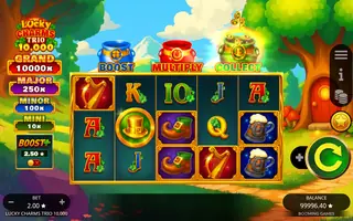 Lucky Charms Trio 10,000 – Feature in play
