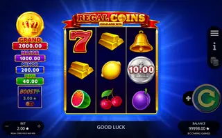 Regal Coins Hold and Win – Base game