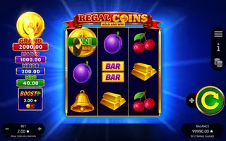 Regal Coins Hold and Win – Feature in play