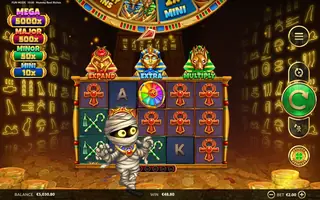 Mummy Reels Riches Four Leaf Gaming – Winning spin