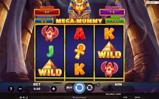 Mega Mummy – Hold & Hit 3×3 – Base game