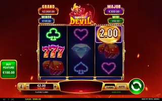 Mad Hit Devil – Winning spin