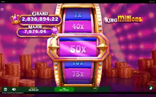 12 Pots of Gold Drums King Millions – Bonus round