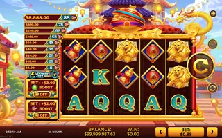 88 Drums – Paytable