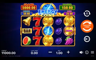 Energy Coins Hold and Win – Base game