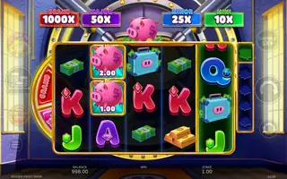 Bigger Piggy Bank – Feature in play