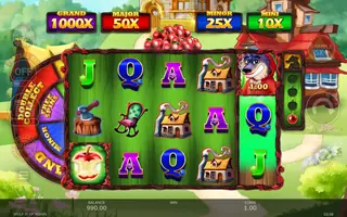 Wolf It Up! Again – Feature in play