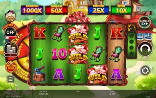 Wolf It Up! Again – Feature in play