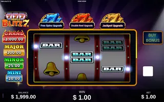 Triple Blitz 7s – Winning spin