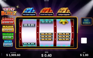 Triple Blitz 7s – Winning spin