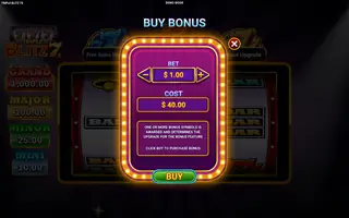 Triple Blitz 7s – Bonus buy