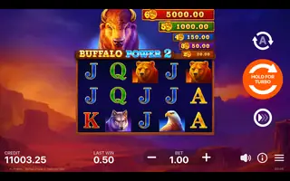 Buffalo Power 2 Hold and Win – Base game