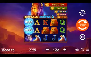 Buffalo Power 2 Hold and Win – Winning spin