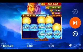 Buffalo Power 2 Hold and Win – Bonus round