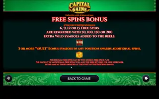 Capital Gains – Game rules