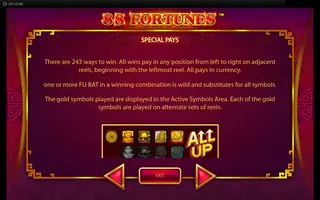 88 Fortunes – Game rules