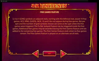 88 Fortunes – Game rules