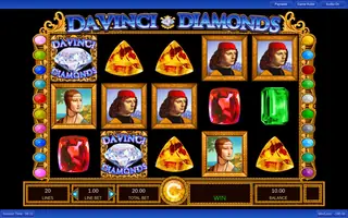 Da Vinci Diamonds – Winning spin