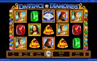Da Vinci Diamonds – Winning spin