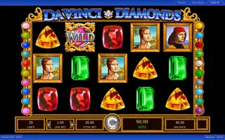 Da Vinci Diamonds – Winning spin