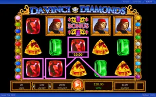 Da Vinci Diamonds – Winning spin