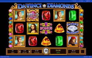 Da Vinci Diamonds – Winning spin