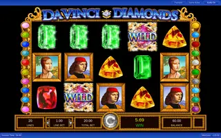 Da Vinci Diamonds – Winning spin