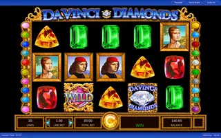 Da Vinci Diamonds – Feature in play