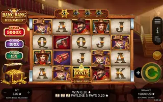 Bang Bang Reloaded – Winning spin